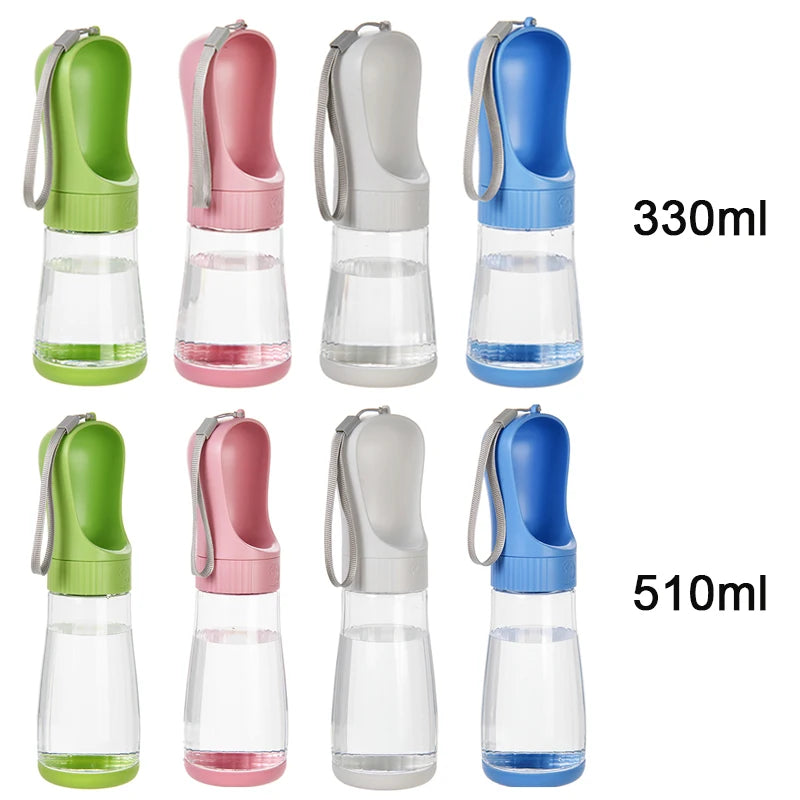 Botella portátil 2 en 1 para perros