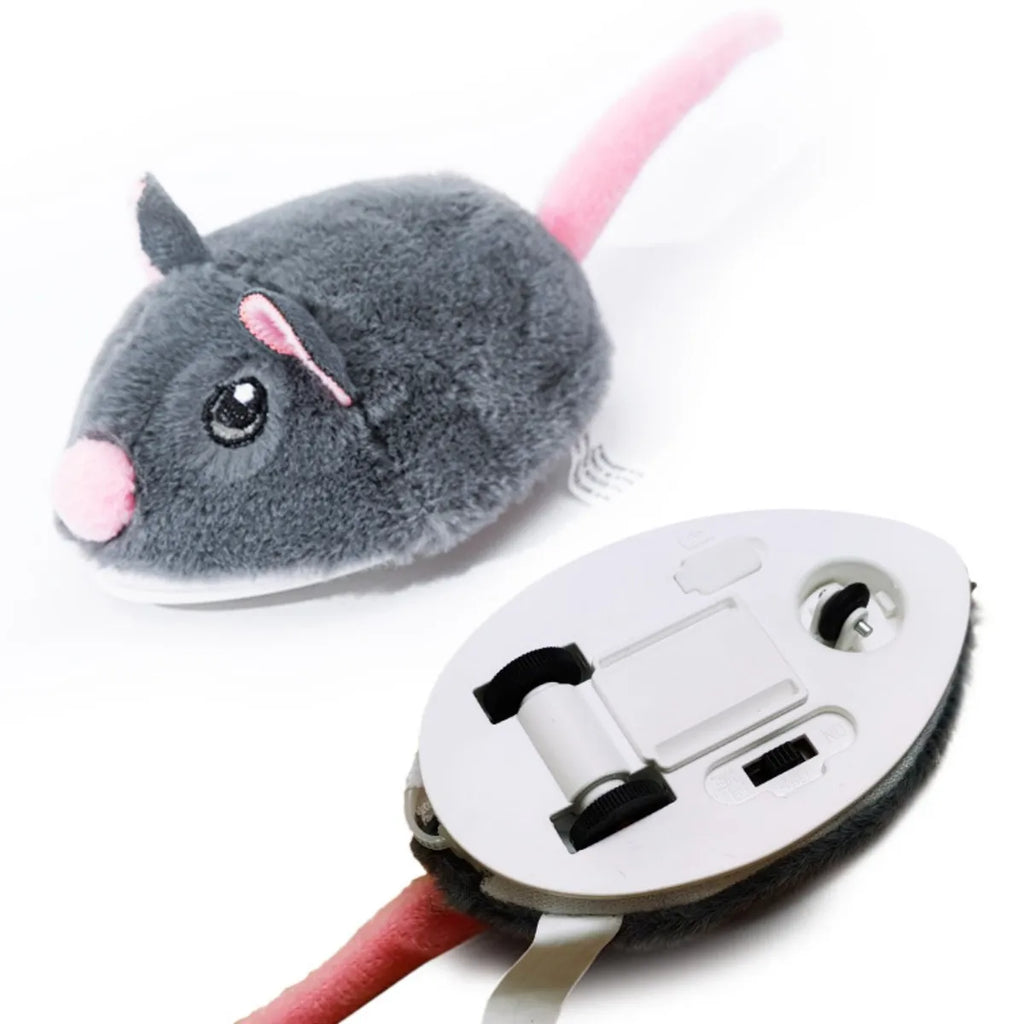 Ratón interactivo automático para gatos – juguete con movimiento